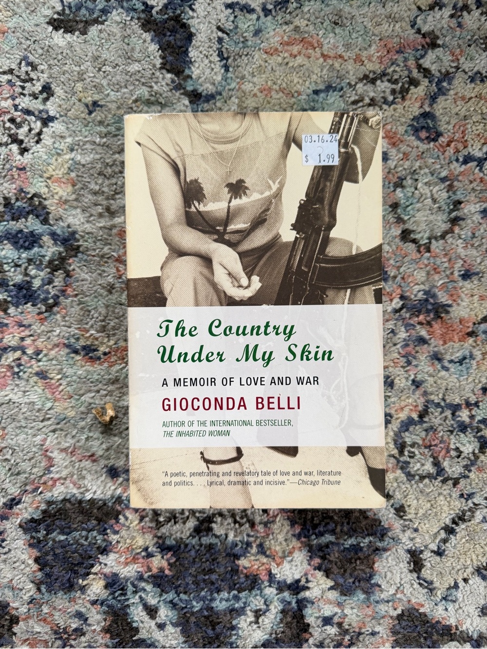The Country Under My Skin by Gioconda Belli